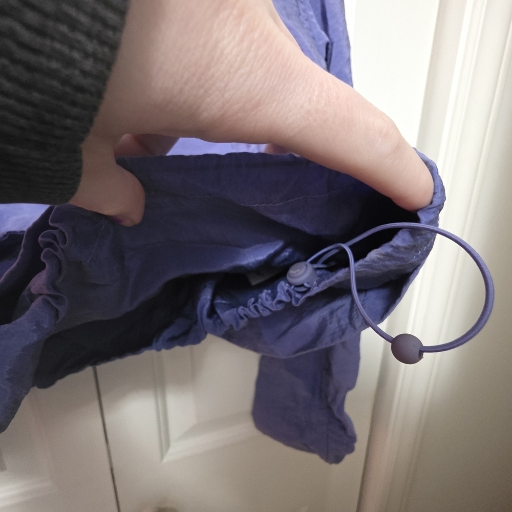 Athleta Arrival Jacket In Dark Adonis Blue/Purple Size M - Picture 5 of 12